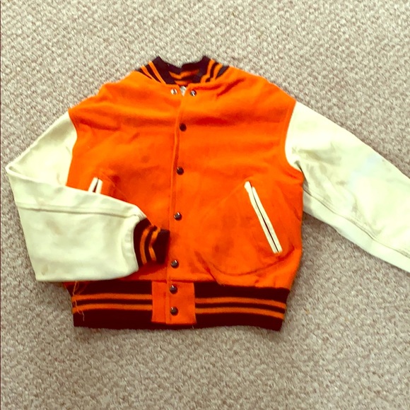 Vintage Varsity Letterman Jacket Coat 